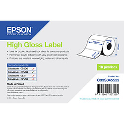 Etiquettes pour Imprimante Epson C33S045539 