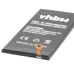 vhbw Li-Polymère batterie 2500mAh (3.85V) pour téléphone portable mobil smartphone comme LG BL-T23