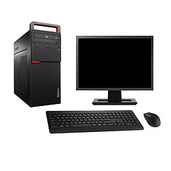 PC Tour Lenovo M700 Ecran 22" Intel i3-6100 RAM 8Go SSD 240Go Windows 10 Wifi · Occasion 