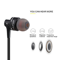 Avis Wewoo Ecouteur Kit Mains libre noir pour iPhone, iPad, Galaxy, Huawei, Xiaomi, LG, HTC et autres smartphones TPE Écouteur intra-auriculaire avec microphone,