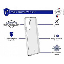 Force Case Coque Renforcée pour Samsung Galaxy S22 Plus PULSE Transparent