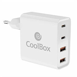 Câble USB CoolBox COO-CUAC-100P Blanc 