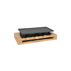 Appareil à raclette 8 personnes 1500w + gril - kcwood8maxi - KITCHEN CHEF 