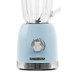 Acheter Blender - SCHNEIDER - SCBL15BL - Capacité 1.5L - Fonction pulse - Variateur de vitesse - 6 lames inox - Bleu