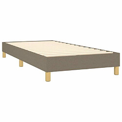 Acheter Sommier à lattes,Cadre à lattes de lit pour Adulte Taupe 80x200 cm Tissu -MN26934