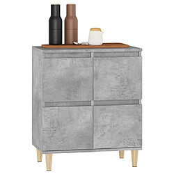 Acheter Maison Chic Buffet,Meuble de Rangement,commode pour salon,Cuisine Gris béton 60x35x70 cm Bois d'ingénierie -MN69129