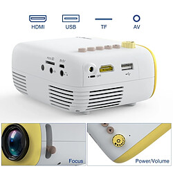 Acheter Wewoo Vidéoprojecteur LED Portable Mini-projecteur de poche à AV Projecteur vidéo SD USB HDMI Video Movie Game