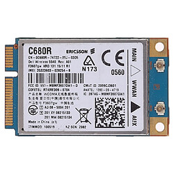 Wewoo Carte réseau sans fil pour Dell C680R WWAN UMTS 5540 dw5540 Ericsson F3607GW