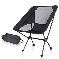 Wewoo Chaises de plage Fauteuil camping pliant portatif en plein air inclinaison dossier d'alliage d'aluminium pêche chaise