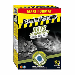 BARRIERE A RONGEURS BARRIERE A INSECTES Appât Rats et Campagnols - Pret a l'emploi - 680 g