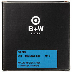 Acheter B+W #630/091 Filtre de base MRC rouge foncé (55 mm)