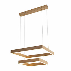 Suspension Thai Natura Doré Métal 40 W 60 x 120 x 60 cm 