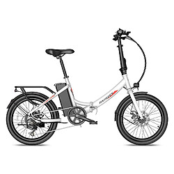 Vélo électrique FAFREES F20 Light - Moteur 250W Batterie 36V16.75Ah Assisted Autonomie 130KM Frein à Disque Mécanique - Blanc