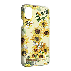 Coque Apple iPhone X et XS Sunflower Lemonade Ideal of Sweden jaune