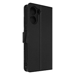 Étui pour Vivo Y16 Clapet Portefeuille Support Vidéo Tactical Field Notes Noir