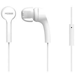 Écouteurs avec Fil et Microphone, Headphones, Compatibles avec les Smartphones, , Blanc, KOSS, KEB9i