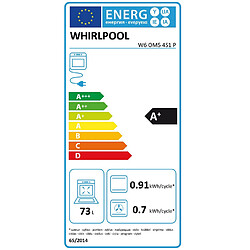 Four intégrable multifonction 73l 60cm a+ pyrolyse inox - w6om54s1p - WHIRLPOOL