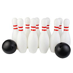 12 Pièces/ensemble Enfant En Bas âge Jeu De Bowling En Plein Air Interactif Apprentissage Jouet Cadeau 16cm pas cher