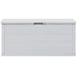 Avis Helloshop26 Coffre boîte meuble de jardin rangement 280 litres gris clair 02_0013025