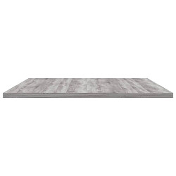 Acheter vidaXL Étagères murales 4 pcs sonoma gris 80x50x1,5 cm bois ingénierie