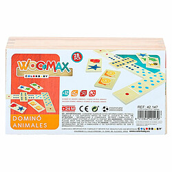 Domino Woomax animaux (12 Unités) pas cher