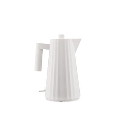 Alessi Plissè MDL06/1 W Bouilloire Électrique 2400W 1L Résine Plastique Blanc 