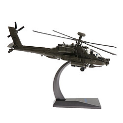 Véhicule Miniature - Modèle à l'Échelle - Hélicoptère US AH-64 - Echelle 1/72 Diecast Fighter Toy