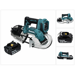 Makita DPB 183 F1 Scie à ruban sans fil 18 V 66 mm brushless + 1x Batterie 3,0 Ah - sans chargeur