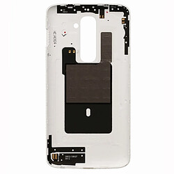 Wewoo Coque arrière blanc pour LG G2 / D802 Couverture arrière pièce détachée