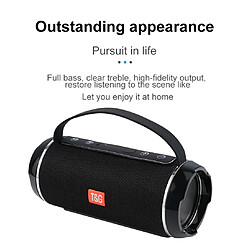 Acheter Universal Portable portable extérieur haut-parleur Bluetooth Sound Bar Sound Colonne Subwoofer Musique Centre de musique Boombox 3D Radio stéréo | Haut-parleurs portatifs (Noir)