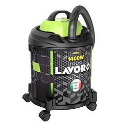 Lavorwash JOCKER 1400 S dépoussiéreur Noir, Vert