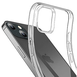 Mayaxess Coque Silicone Souple pour iPhone 15 Transparent