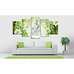 Paris Prix Tableau Imprimé Buddha & Jasmine 100 x 200 cm