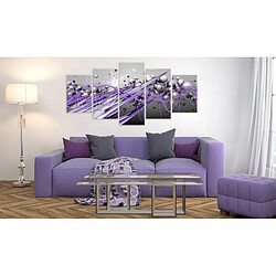 Paris Prix Tableau Imprimé Purple Strike 100 x 200 cm