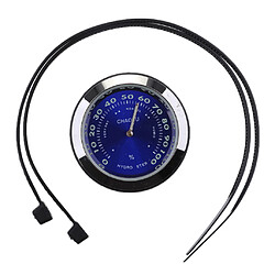 moto vélo cadran horloge montre thermomètre hygromètre hygromètre - bleu capteur de température