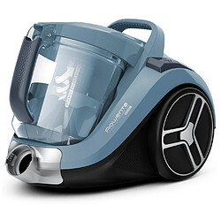 Aspirateur sans sac 900w 75db bleu - RO4B11EA - ROWENTA pas cher