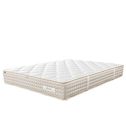 Avis LUXURY LITERIE Matelas 140x190 cm, Sublime, 20 cm, mémoire de forme, ferme, face été/hiver + 2 oreillers