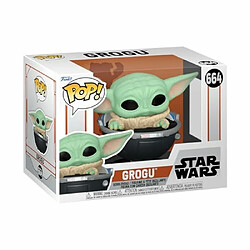 Zyx Music Sarl Funko Pop! Vinyl: Star Wars: The Mandalorian S9 - Grogu (The Child, Baby Yoda) - Figurine en Vinyle à Collectionner - Idée de Cadeau - Produits Officiels - Jouets pour Les Enfants et Adultes