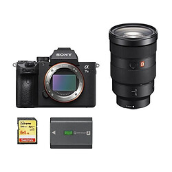 SONY A7 III + SEL 24-70MM F2.8 GM + 64GB SD card + SONY NP-FZ100 Battery