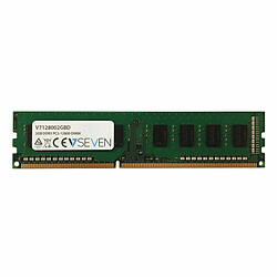 Mémoire RAM V7 V7128002GBD 2 GB DDR3 