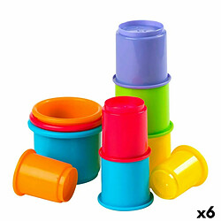 Jeu d'adresse pour bébé PlayGo 10 Pièces 7 x 27 x 7 cm (6 Unités) 