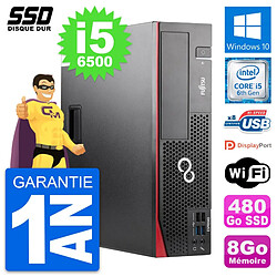 PC Fujitsu Esprimo D556 DT Intel Core i5-6500 RAM 8Go SSD 480Go Windows 10 Wifi · Occasion 