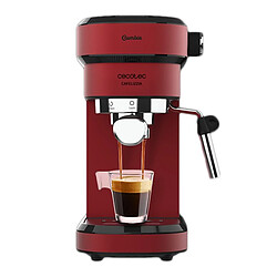 Totalcadeau Café Express avec plateau chauffe-tasse 1,2 L 20 bar 1350W Rouge pas cher Café Express avec plateau chauffe-tasse 1,2 L 20 bar 1350W Rouge