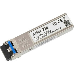 Module SFP à fibre optique multimode Mikrotik S-31DLC20D 1250 Mbit/s 