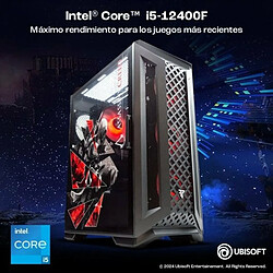 PC de bureau PcCom Ready Intel Core i5-12400F 32 GB RAM 1 TB SSD Nvidia Geforce RTX 4060