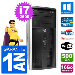 PC Tour HP Pro 6300 CMT Intel i7-2600 RAM 16Go Disque Dur 500Go Windows 10 Wifi · Occasion 