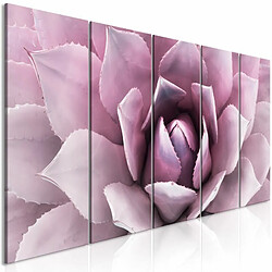 Paris Prix Tableau Imprimé 5 Panneaux Agave Narrow Pink 90 x 225 cm 