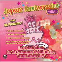 Karaoke Paris Musique Joyeux anniversaire volume 1 - Filles 