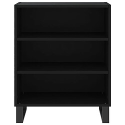 Acheter Maison Chic Buffet,Meuble de Rangement,commode pour salon,Cuisine noir 57x35x70 cm bois d’ingénierie -MN35540