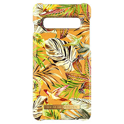 Coque Galaxy S10 Ideal of Sweden Coque Samsung Galaxy S10 Mango Jungle Résistante Ideal of Sweden orange